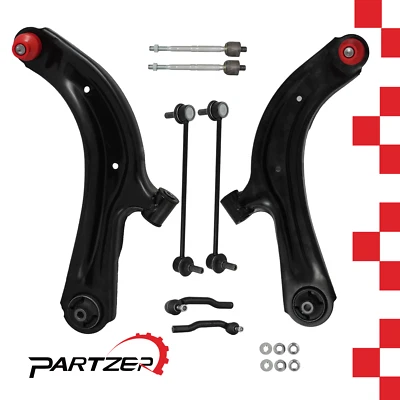 8x Para Nissan NV200 Sentra 2013-2019 Brazo de control inferior delantero Barra estabilizadora Suspensión Foto 1 de 4