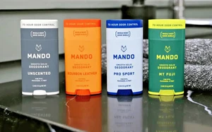 MANDO~LUME FOR MEN~72HR~PITS/FEET~U PICK ONE FROM 3 DIFFERENT SCENTS 150a