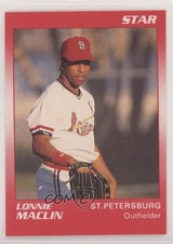 1990 Star St Petersburg Cardinals Lonnie Maclin #14