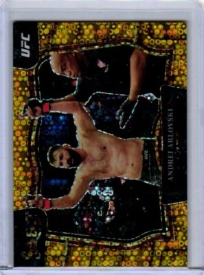 Andrei Arlovski Gold Disco Select /10 SSP Super Short Print - Image 1 of 2