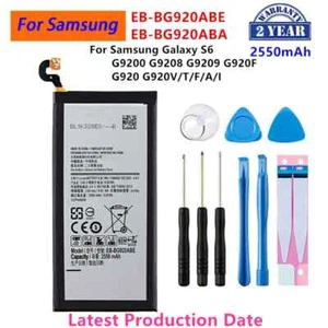 Original EB-BG920ABE EB-BG920ABA Battery For Samsung S6 G9200 G9208 G9209 G920 - Picture 1 of 5