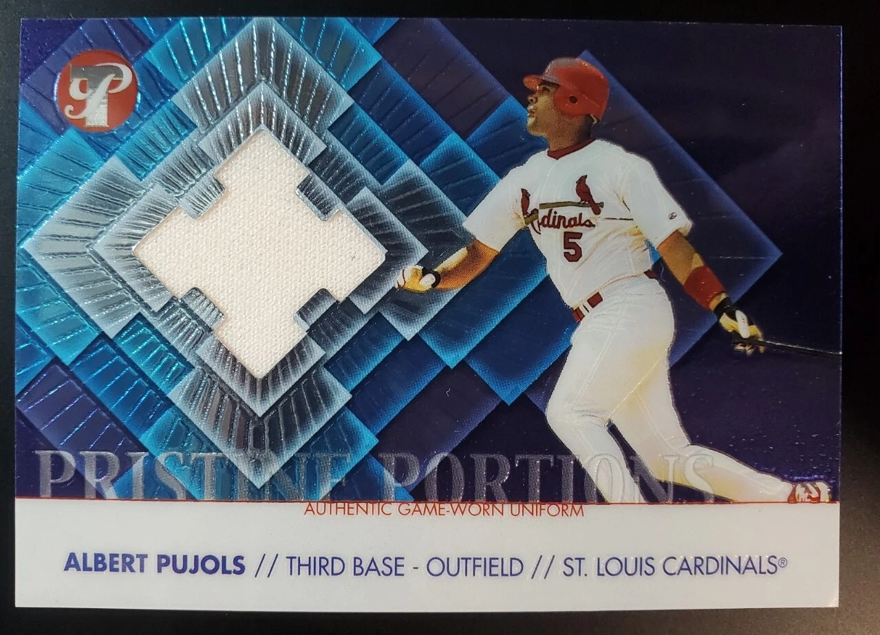 2002 Topps Pristine Albert Pujols Portions /1000  #PP-AP Game-Worn relic patch