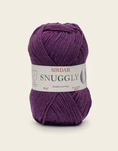  Sirdar SNUGGLY DOUBLE KNITTING BABY Knitting Wool Yarn 50g - 502 Grape - Picture 1 of 1