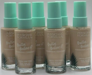 6PK Physicians Formula Butter Believe It Foundation & Concealer ~ FAIR ~ NEW - Picture 1 of 2