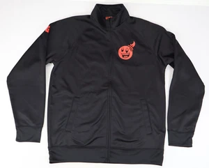 Giant Bomb Men's Track Jacket Warmup Merch Logo Black Size XXL Gym Video Game - Picture 1 of 8