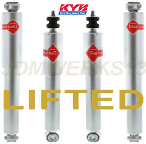 KYB 4 Heavy Duty SHOCKS 2 - 3 inches Lifted for NISSAN D21 & PICKUP 4WD 86 - 94 