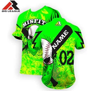 Maglie Sportive Personalizzate per Uomo Donna - Misfits - Softball - Foto 1 di 8