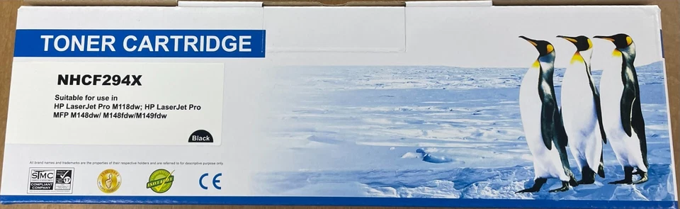 Cartucho de tóner NHCF294X - para HP M118dw; HP MFP M148d/M148fdw/M149fdw Foto 1 de 1