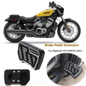 For Harley Nightster 975 S Front Foot Brake Lever Pedal Aluminium Accessories - Picture 1 of 10