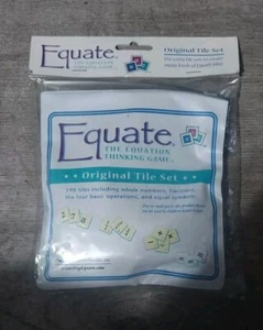 Equate The Equation Thinking Maths Game Pieces New - Picture 1 of 1