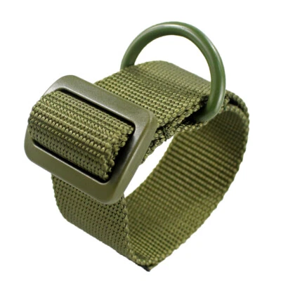 Tactical Gun Sling Adjustable Rifle Sling 1.25 Inch Nylon Strap with D Ring Loop - Image 1 of 4