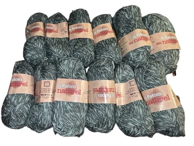 Patons Naturel 12 Skeins Color 827 FERN Cotton/Wool/Linen - Image 1 of 4