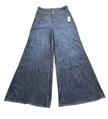 Новые женские джинсы ANTHROPOLOGIE Pilcro с широкой талией размер 32 - Изображение 1 из 4