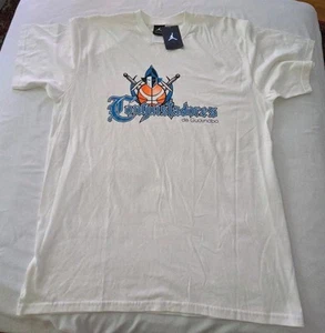 Jordan Nike 2007 Puerto Rico Conguistadores de Guay Basketball Large Tshirt NEW - Picture 1 of 4