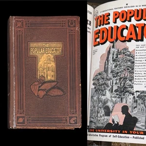 Raro 1939 Nº 49 Vol 9 EL EDUCADOR POPULAR Libro de Texto Tapa Dura Escuela de Aprendizaje - Imagen 1 de 7