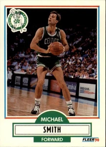 1990 FLEER UPDATE Basketball Near-Mint Card #U-10--MICHAEL SMITH, Boston Celtics - Picture 1 of 2