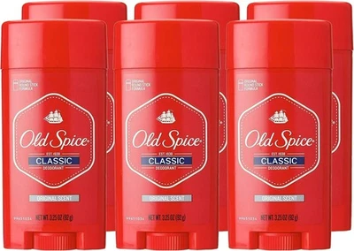 VALUE PACK Old Spice Classic Deodorant Stick Original Scent 1/3/6 Pack FREE POST - image 1 of 4