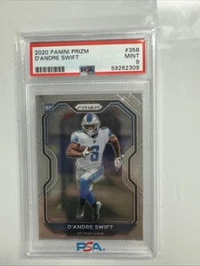 2023 Prizm D’ Andre Swift Rc Rookie PSA 9 Lions - Picture 1 of 1