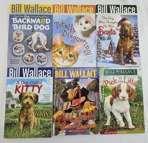Lot of 6 Children’s Dog Books — Bill Wallace — Paperbacks - Bild 1 von 9
