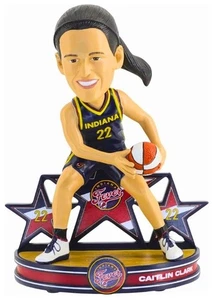 Caitlin Clark Indiana Fever WNBA Superstar Serie Wackelkopf neu in Box 8 Zoll - Bild 1 von 2