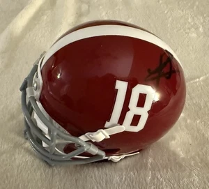 KEELON RUSSELL HAND SIGNED ALABAMA CRIMSON TIDE MINI HELMET W/ BECKETT COA - Picture 1 of 3