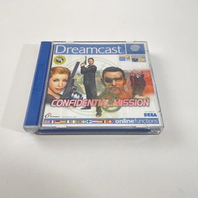 Sega Dreamcast Confidential Mission EUR Very Good Condition