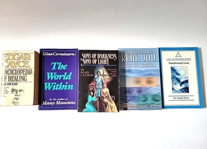 Lot Of 5 Spirituality Books ARE Press Edgar Cayce Paperbacks - Picture 1 of 15