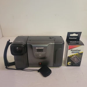SHARP VL-E66U 8mm Viewcam Camcorder Hi-Fi w/ Charger - Tested And Working! - Picture 1 of 11