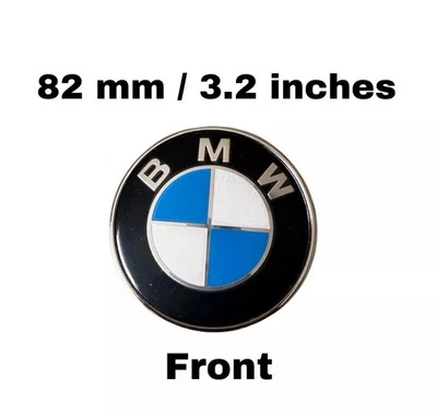 Replacement for B-M-W Hood Emblem Badge Roundel 82mm/3.2inch 51148132375 Foto 1 de 4