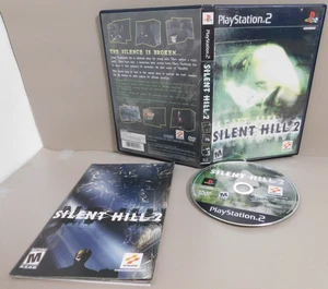 Silent Hill 2 PS2 Sony PlayStation 2 etichetta nera completo ottime condizioni disco pulito testato - Foto 1 di 23