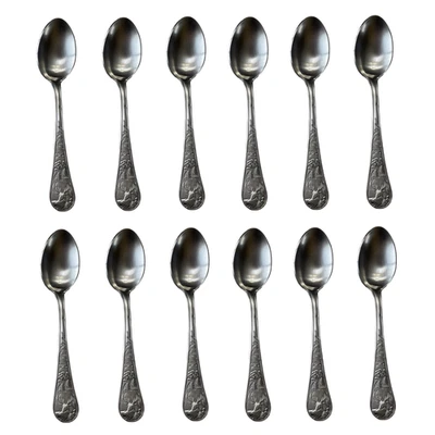 Cambridge Silversmiths Deer Stainless Steel Teaspoon (Set of Twelve) - Image 1 of 4