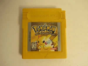 Pokemon Yellow Special Pikachu Edition Nintendo Gameboy Game Working - Picture 1 of 2