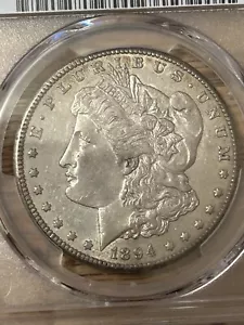 1894 s morgan silver dollar PCGS Au53 - Picture 1 of 3
