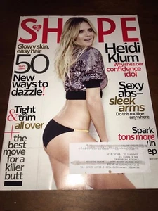 December 2016 issue of Shape Magazine Heidi Klum  #306 - Picture 1 of 1