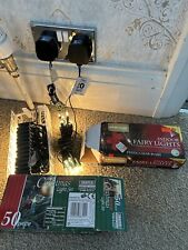 Christmas Tree Fairy Lights Clear Bulbs 2 Sets. Indoor. MR20213