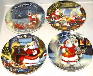 Burton + Burton ERA LA NOTTE PRIMA DI NATALE Set di 4 piatti da dessert snack - Foto 1 di 9
