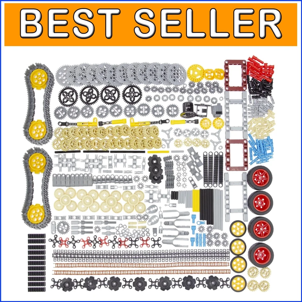 Juego de piezas técnicas 852 piezas - engranajes, ejes y conectores para construcciones LEGO Technic Foto 1 de 4