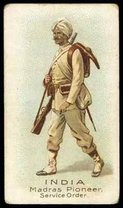 B.A.T. - 'Soldiers of the World' (1904) - India - Madras Pioneer - Picture 1 of 1