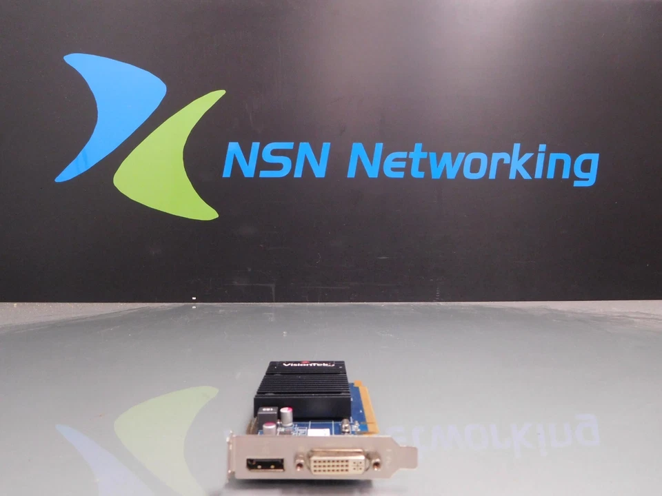 VisionTek ATI Radeon VT 5450 1GB PCI-E 2.1 x16 VT-400614HK Video Graphics Card - Image 1 of 4