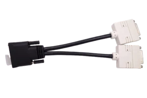 New GENUINE Dell DMS-59 To Dual DVI Cable Adapter Splitter | H9361 - Zdjęcie 1 z 4