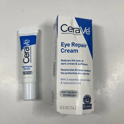 Crema reparadora de ojos CeraVe - 0,5 fl oz ENVÍO GRATUITO nueva con caja Foto 1 de 3