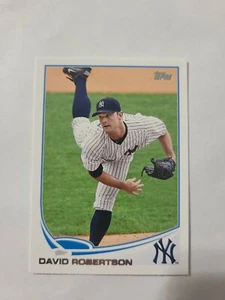 2013 Topps Baseball Card David Robertson 230 mini - Picture 1 of 2