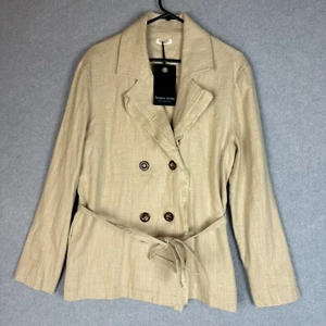 The Shanty Corporation By Brave + True Roaming Jacket Womens Medium Beige NEW - Picture 1 of 6