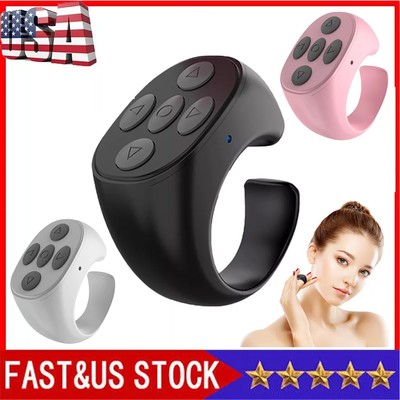 Wireless Bluetooth Ring Remote Control Finger...