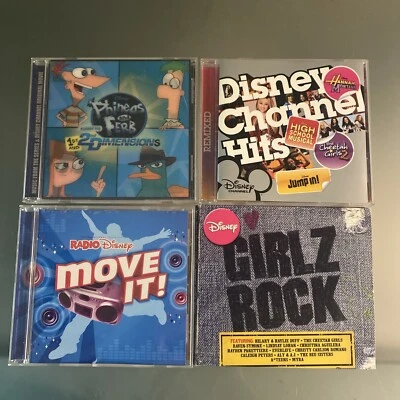 DISNEY TEEN 4 LOT: Phineas and Ferb Across 1st/2nd Dimensions, Hits, Girlz Rock+ - Image 1 of 4