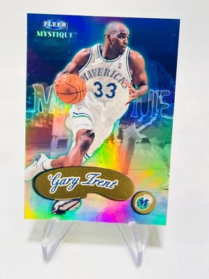 GARY TRENT 1999-00 Fleer Mystique GOLD PARALLEL Mavericks #7 - Image 1 of 2