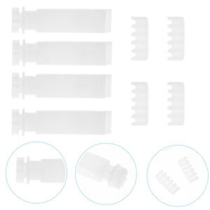  6 Sets Poulie De Rideau PVC Kit Réparation Stores Verticaux