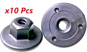 MINI 10mm Hex Head Threaded Plastic Nut Undertray wheel Arch x10 O.E 7169847 F56 - Picture 1 of 24