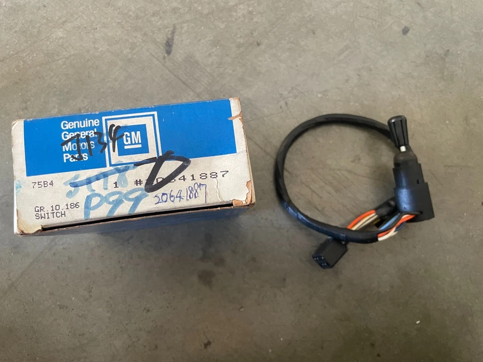 Interruptor de espelho retrovisor externo GM para Oldsmobile Cutlass Ciera Cutlass Cruiser - Imagem 1 de 1