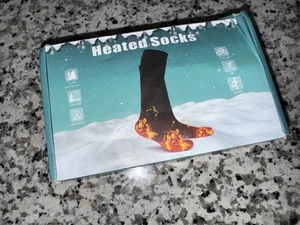 Elektrisch Beheizte Socken Akku Winter Thermo Warm Skifahren Jagd - Bild 1 von 3